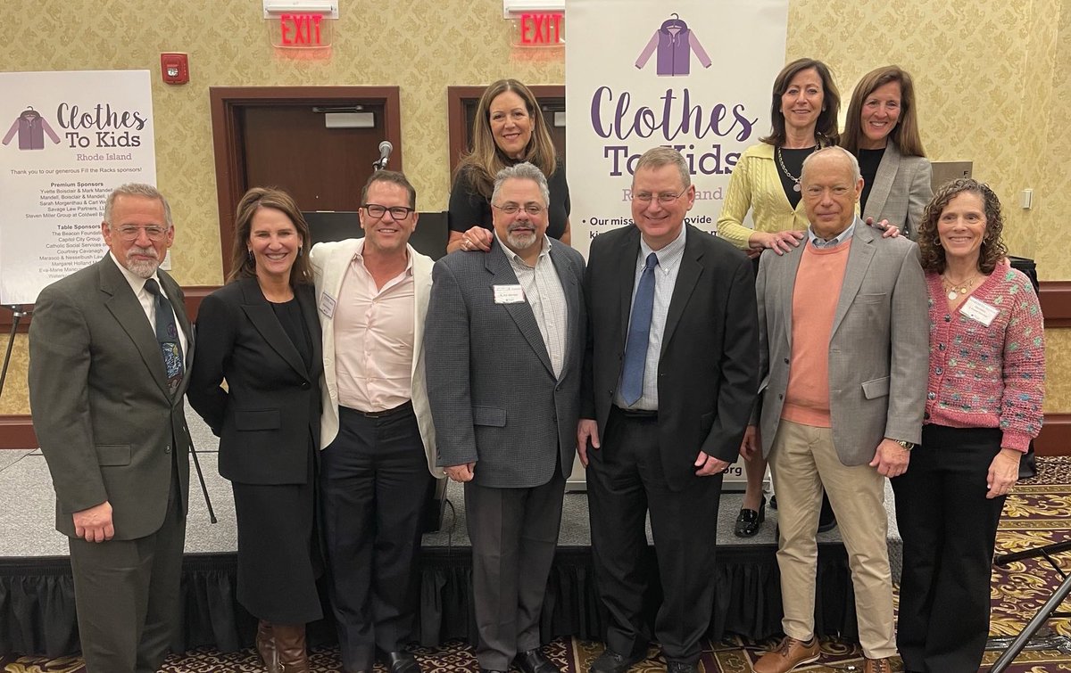 Great turnout yesterday in Warwick to celebrate 10 years of <a href="/clothestokidsri/">Clothes To Kids RI</a>!

This is about community and ensuring every school-age child has clothing that  allows them to attend school with confidence and the self-esteem needed to achieve academic success.