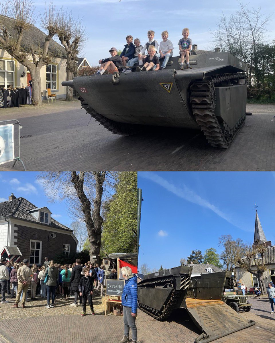 Onze Buffalo maakt deel uit van Operation Cannonshot in Wilp. Vandaag was de grote dag, morgen de afsluiting. Maandag keert hij terug naar het museum.
#OperationCannonshot #Buffalo #HerdenkenEnVieren #80jaarvrijh