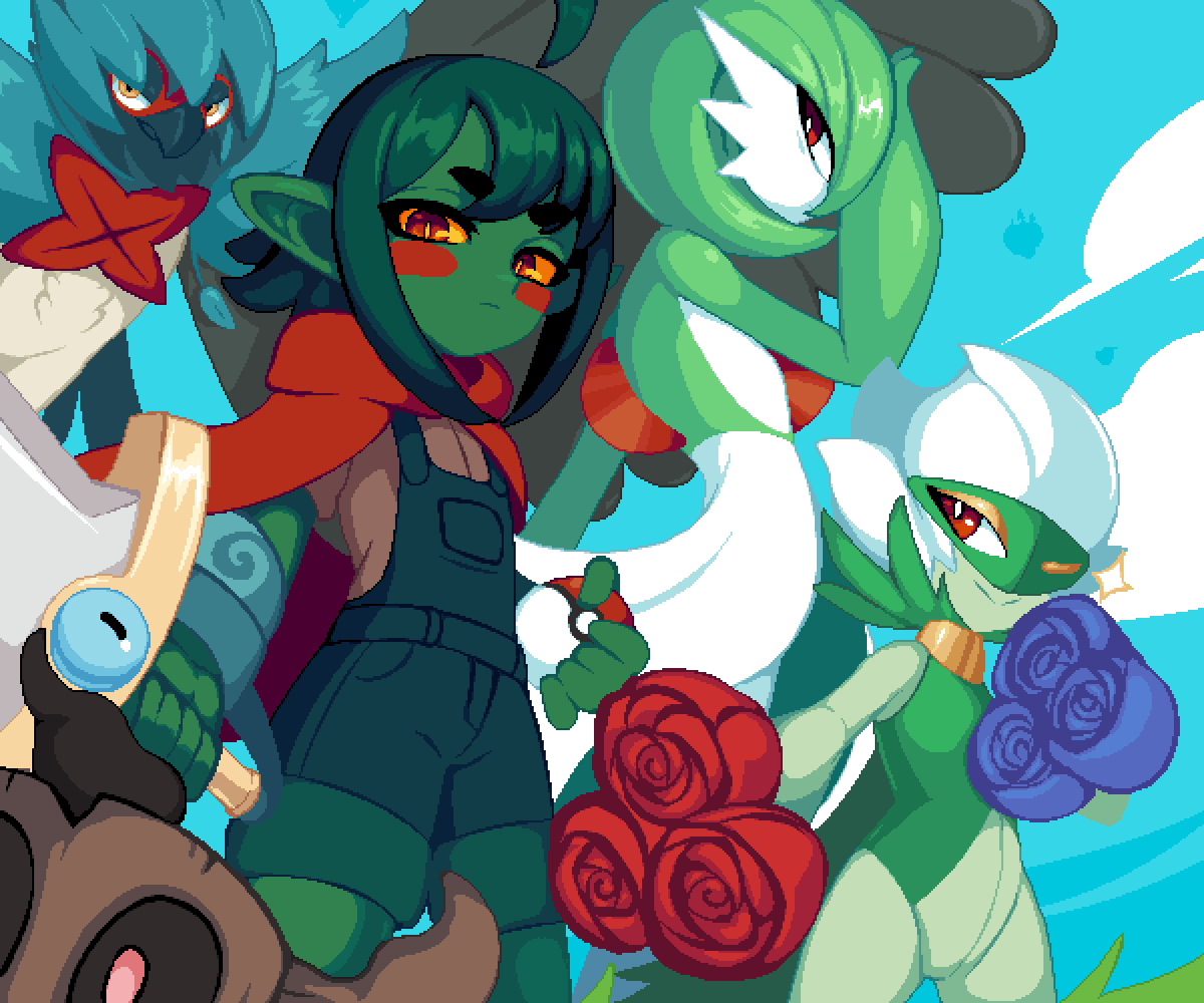 Wren team 🍃
#OCPokemonCollab