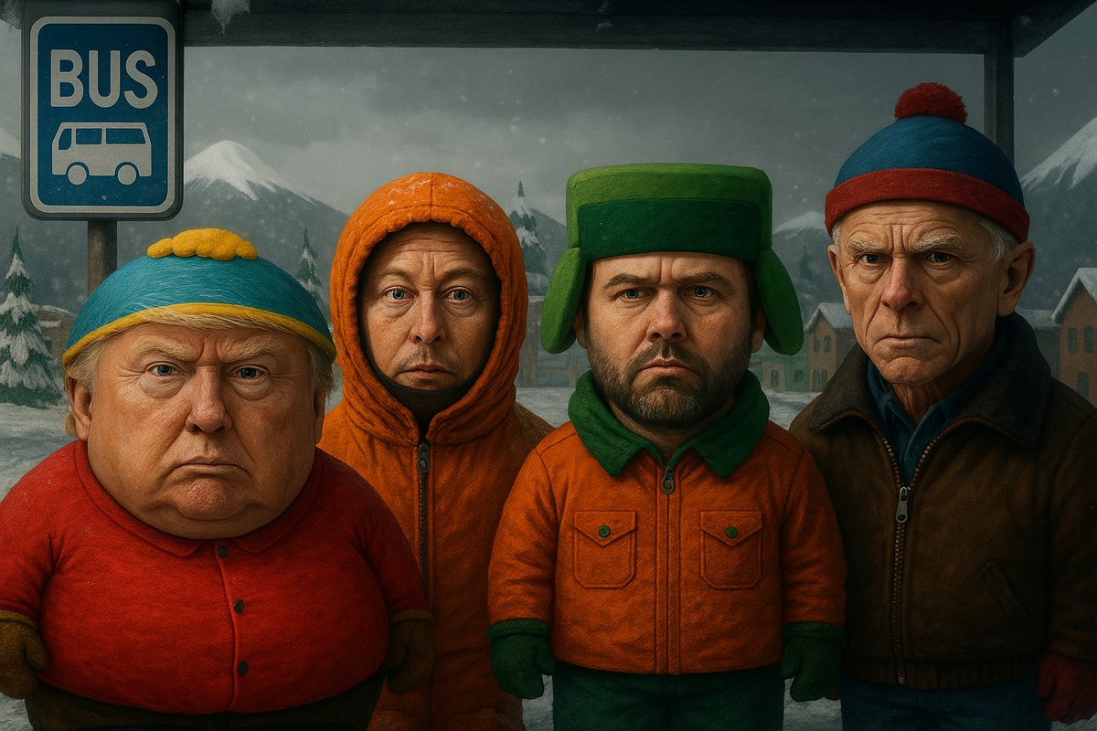 PPJ48705140's tweet photo. Characters

#SouthPark #SteveNavarro #DonaldTrump #ElonMusk #jdvance https://t.co/QPB1Zbh1pa