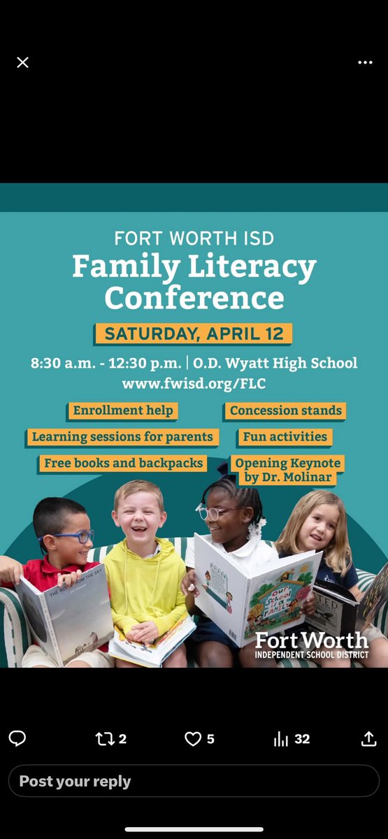 Javier Aguilera (@aguilera_rjw) on Twitter photo From the Victory over Violence 5k to Family Literacy Night at O.D. Wyatt High School! What a day of community and support. Thanks for having me! <a href="/FortWorthISD/">Fort Worth Independent School District</a> <a href="/CC_Renteria/">Christine Cano Renteria</a> @CharlieGarciaFW #FamilyLiteracy #FWISD From the Victory over Violence 5k to Family Literacy Night at O.D. Wyatt High School! What a day of community and support. Thanks for having me! <a href="/FortWorthISD/">Fort Worth Independent School District</a> <a href="/CC_Renteria/">Christine Cano Renteria</a> @CharlieGarciaFW #FamilyLiteracy #FWISD