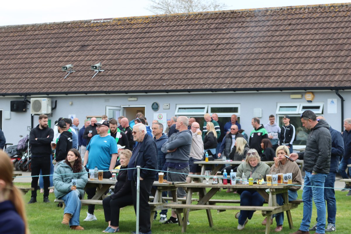Thank you for the 300+ supporters at Manstone Lane today, your support was incredible👏💚

#UTV 💚 #Vikings