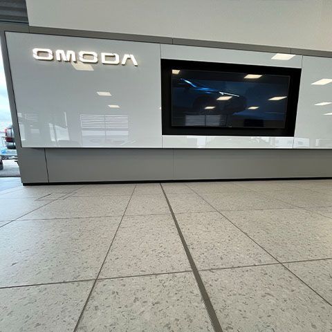 MapeiUKLtd's tweet photo. #Profilpas Cerfix Projoint #profiles, by #Mapei, have been used to complete a #tile installation at Fordthorne’s new #Omoda showroom in #Cardiff. https://t.co/ZXFVw8qriI

#tiling #terrazzo #profile #design #refurbishment #screed #Minoli #tiler #MovementJoint #ExpansionJoint https://t.co/edJTq1LlFI