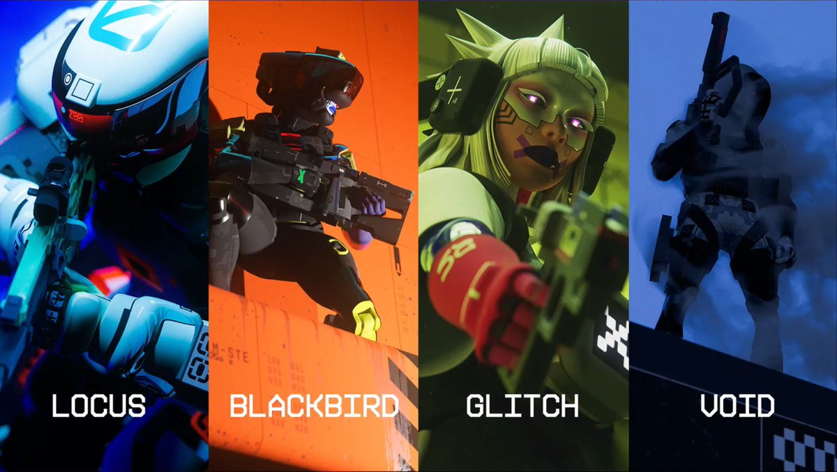 ‼️RUNNERS IN MARATHON:

- Locus
- Blackbird
- Glitch
- Void