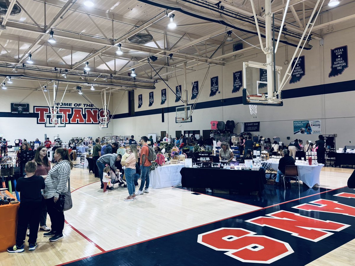 Today’s Spring Market at Northside! Sponsored by the NMS PTO! #northsidetitans #mcs