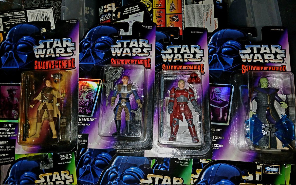 KDavJeff's tweet photo. Now that @Hasbro is FINALLY adapting #ShadowsoftheEmpire into the #BlackSeries, here are some of the original #POTF2 wave. I absolutely loved these. #DashRendar was the most popular I'd say so here's hoping he gets into the BS line. #StarWars
@GalaxyOfToys https://t.co/nhfa1XTnYl