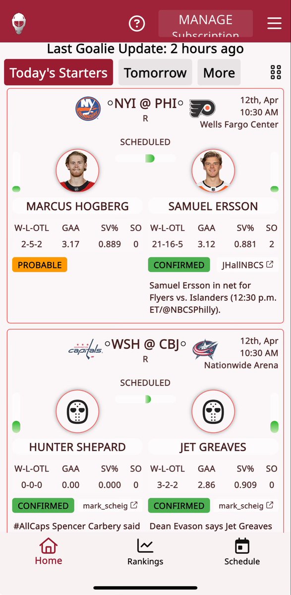 jerwilk's tweet photo. @GoaliePost @dobbernomics @DobberHockey https://t.co/HTzEACa7fs