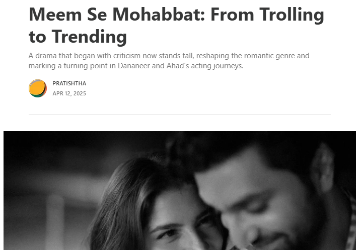 pg_bytes's tweet photo. been a whole week of #meemsemohabbat madness and my brain’s still spiraling. so here it is - unfiltered #talrosh commentary with a side of major love for @ahadrazamir &amp; @DananeerM <3

link + praise in the comments below. and hello @Humtvnetwork you've got me working :) https://t.co/GR0y1fudkg