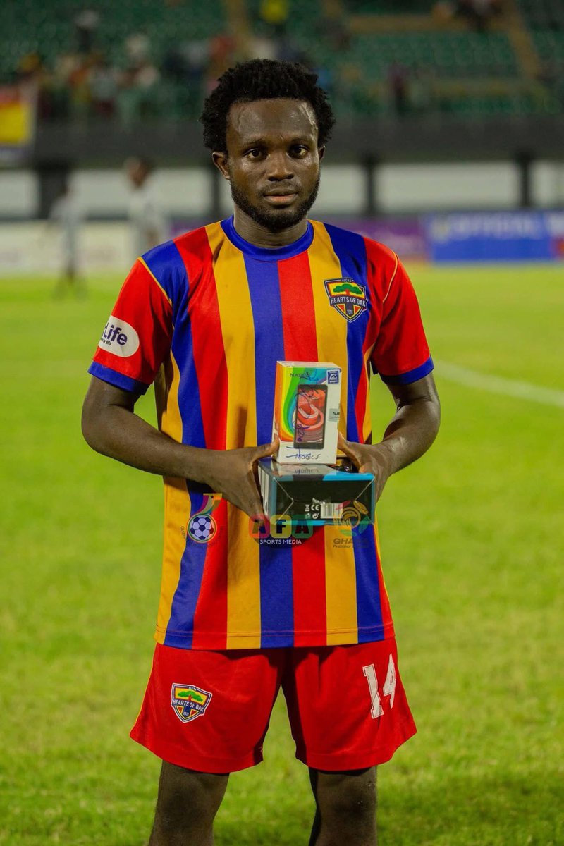 Abdulsaeed240's tweet photo. Reports indicate that Hearts of Oak and former Debibi United midfielder, Hussien Mohammed (Alonso), is likely to be called up to the national team for the upcoming World Cup qualifiers.
#ibpost https://t.co/dpGQRAhwJ1