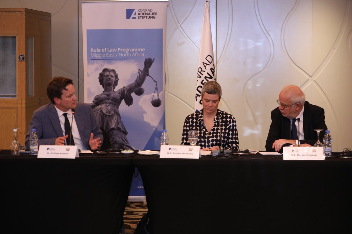 saadelara's tweet photo. A timely and critical discussion on the independence of the judiciary in Lebanon, organised by @KAS_Lebanon rule of law programme. https://t.co/GkYBC5mUMh