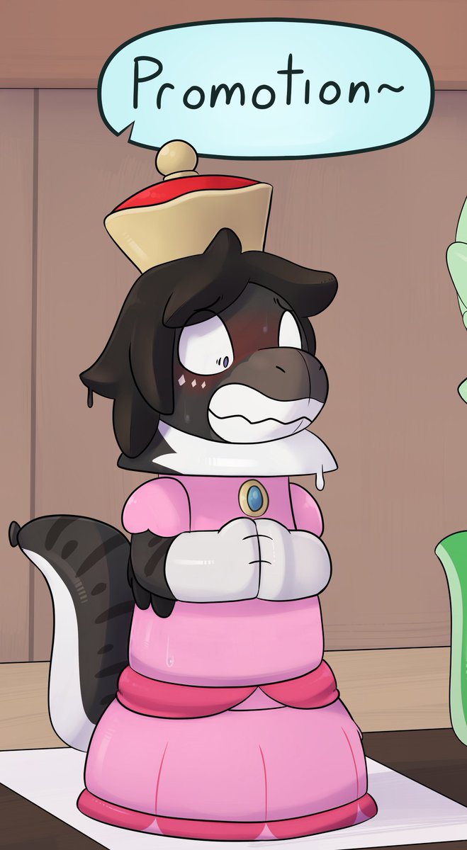 FauvFox's tweet photo. Commission for william-217-107 on FA who won through cheating. They don't get to go free but since they 'technically' won, they've earned themself a promotion~ https://t.co/OwfdXFrPtU