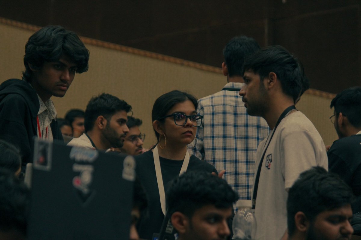 HackbyteTPC's tweet image. From the Final Judging Round at #hackbyte
Seems intense... and exciting to see the efforts of the last 36hrs culminate after a hearty breakfast 🗣
Woohoooo, worry not we have tons of images to drop, stay tuned for more 👀