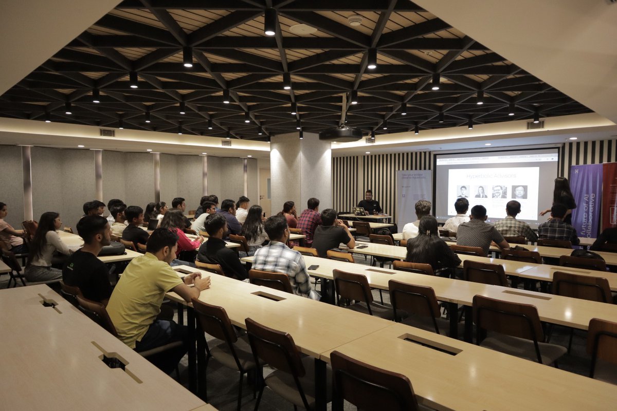 Hyperbolicindia's tweet image. AI after hours is back at Delhi 🇮🇳 . Here are some vibe from today&apos;s event.

Let&apos;s keep pushing toward a future where Al is democratized through decentralized GPU marketplaces and open-access infrastructure.

✨ Huge shoutout to  @BharatGupta9892,@0xtadashii