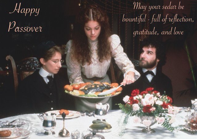 BabsAndSly's tweet photo. After your sedar dinner, join us for the latest episode, celebrating this @BarbraStreisand masterpiece. All episodes available on your favorite podcast platform. #BarbraStreisand #SylvesterStallone #Yentl #StayingAlive #Passover #Podcast 
https://t.co/jPTPM5btnF https://t.co/PkEBdPSNtP