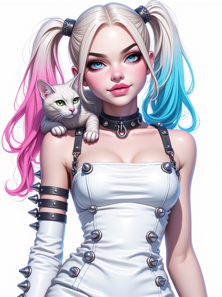 Button_Puppins's tweet photo. Happy Caturday 🩷💙😽 https://t.co/DP179b8iSW