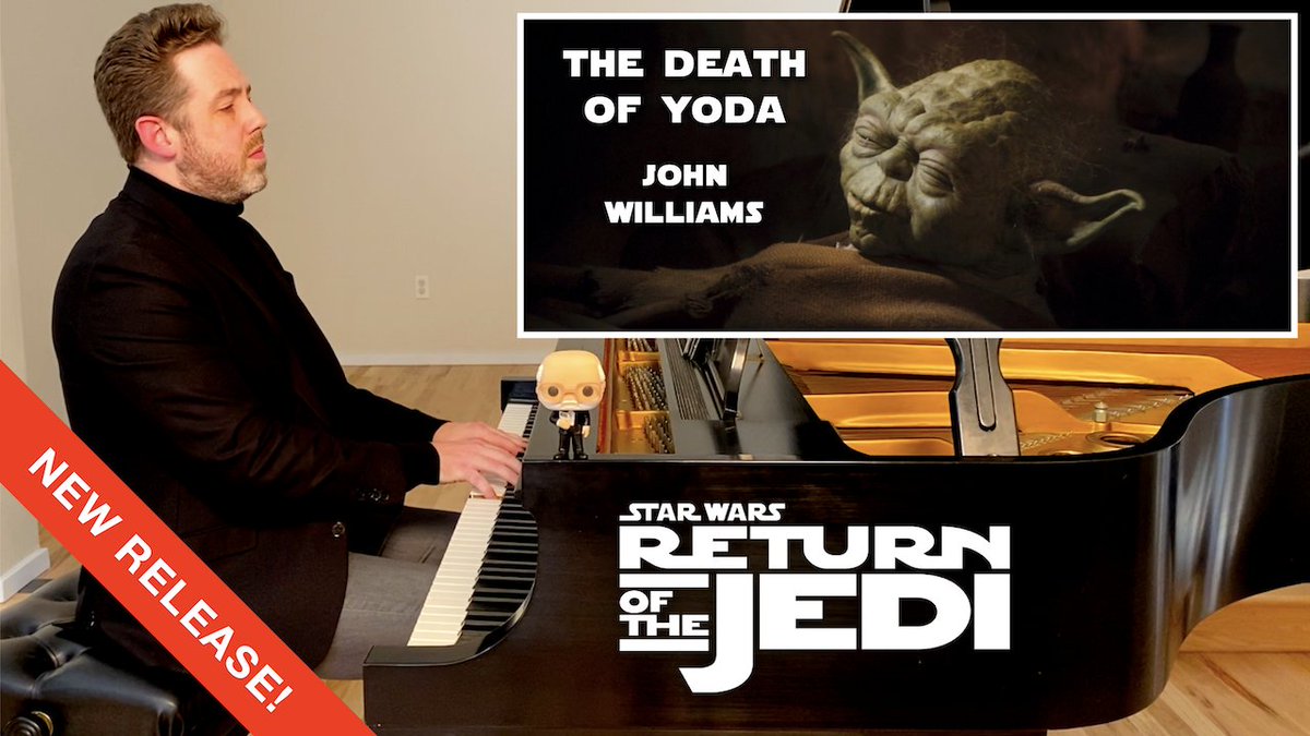 Today is Star Wars Day, and I'm incredibly proud to celebrate with my 𝗡𝗘𝗪 arrangement of 'The Death of Yoda'—synchronized with the original film—from John Williams's Oscar-nominated score for 'Return of the Jedi'!

WATCH 👉 youtu.be/vT3t18zWCSY