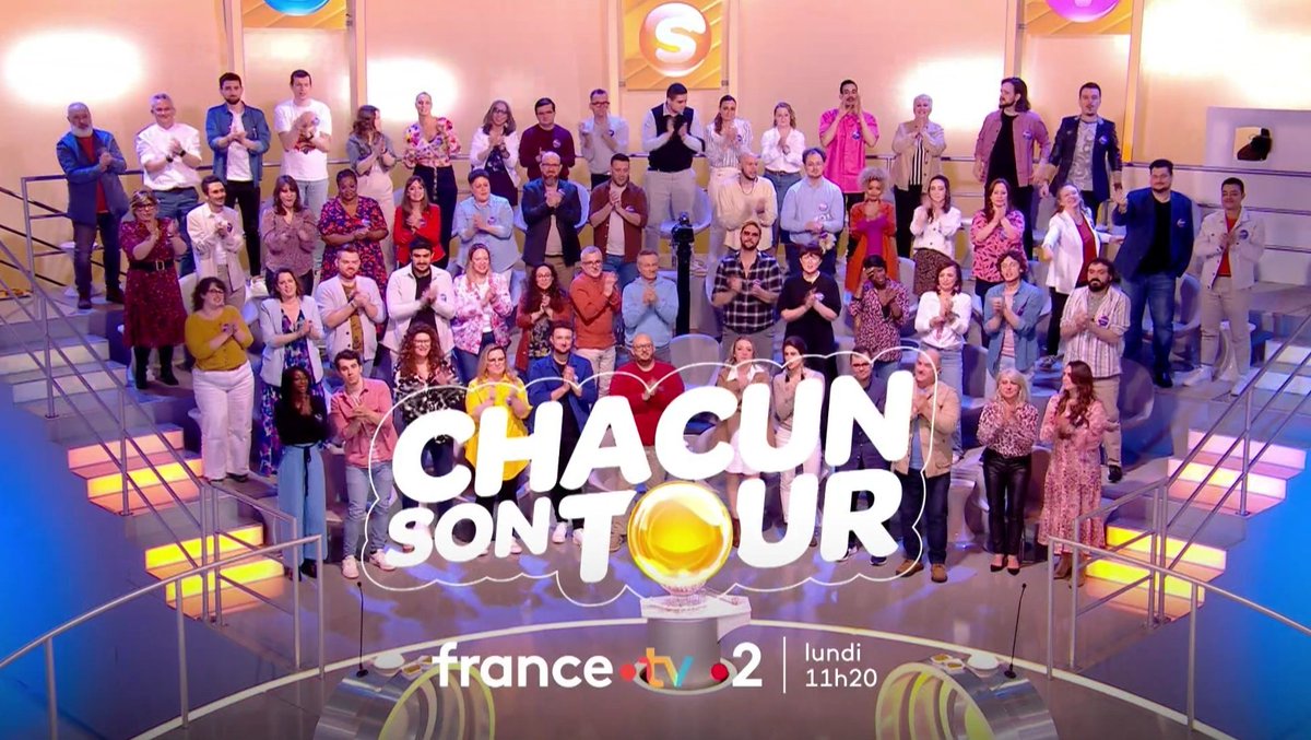 Soldat des Médias (@soldatdesmedias) on Twitter photo À partir de lundi à 11h20 sur #France2, à l'occasion de la 1000e émission, semaine spéciale dans #ChacunSonTour avec le retour des anciens candidats les plus marquants ! Un événement festif présenté par <a href="/BrunoGUILLONOff/">Bruno GUILLON 🐵</a>. #CST À partir de lundi à 11h20 sur #France2, à l'occasion de la 1000e émission, semaine spéciale dans #ChacunSonTour avec le retour des anciens candidats les plus marquants ! Un événement festif présenté par <a href="/BrunoGUILLONOff/">Bruno GUILLON 🐵</a>. #CST