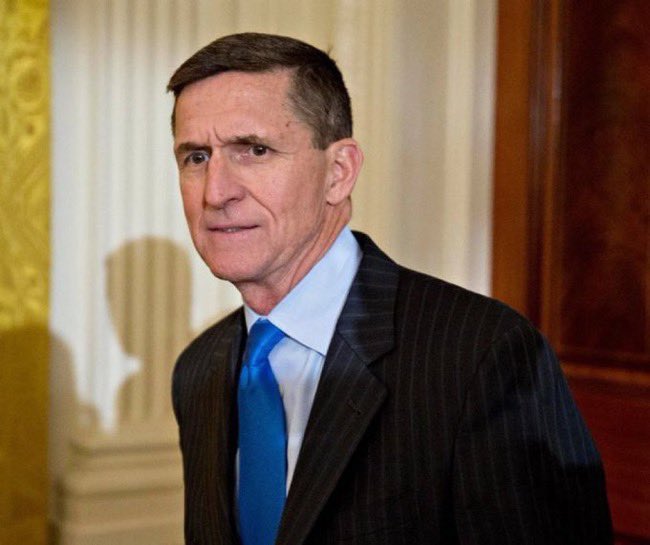IanJaeger29's tweet image. JUST NOW: General Mike Flynn asks Attorney General Pam Bondi,
“When will we start to see arrests?”
