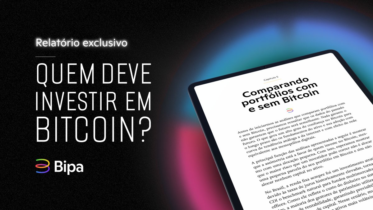 Muitos investidores conservadores evitam o Bitcoin por medo da  volatilidade, mas e se o verdadeiro risco fosse não ter nenhuma exposição a  este ativo? Um estudo de 10 anos mostrou que ter