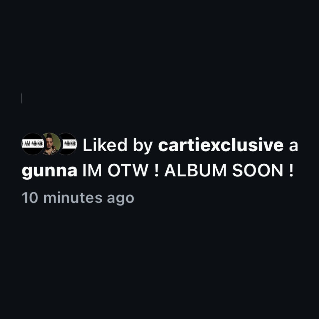 nfr_podcast's tweet photo. GUNNA
NEW ALBUM 💿

🚨COMING SOON🚨 https://t.co/8iknCTk5h7