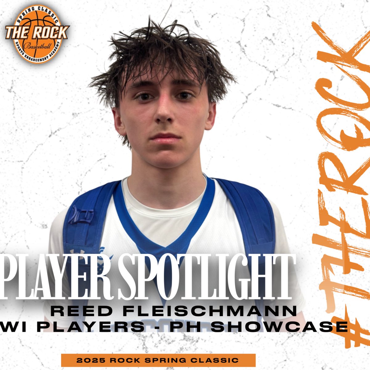The ROCK Spring Classic (@rockspringclass) on Twitter photo 🚨PLAYER SPOTLIGHT🚨
2026 G Reed Fleischmann had a stone performance, scoring 23pts & leading <a href="/WIPlaymakers/">Wisconsin Playmakers</a> - PH Showcase to a 5pt win over Chapman West - Fuhrman.
#TheROCK 🚨PLAYER SPOTLIGHT🚨
2026 G Reed Fleischmann had a stone performance, scoring 23pts & leading <a href="/WIPlaymakers/">Wisconsin Playmakers</a> - PH Showcase to a 5pt win over Chapman West - Fuhrman.
#TheROCK