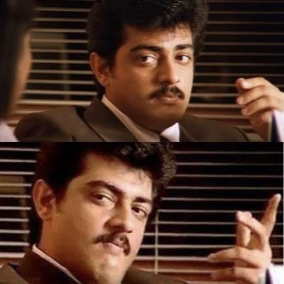 screwtequila's tweet photo. The Only Actor who can do a Negative Role with ease… 
yet audience get convinced so easily &amp; The audience want to see him in these grey shade roles again&amp; again becoz of the performance he delivers..Iconic roles he played
One &amp; Only Piece #Thala #AK https://t.co/BqoZyV6T5j