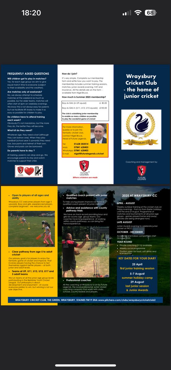 Wraysbury CC (@wraysburycc) on Twitter photo 