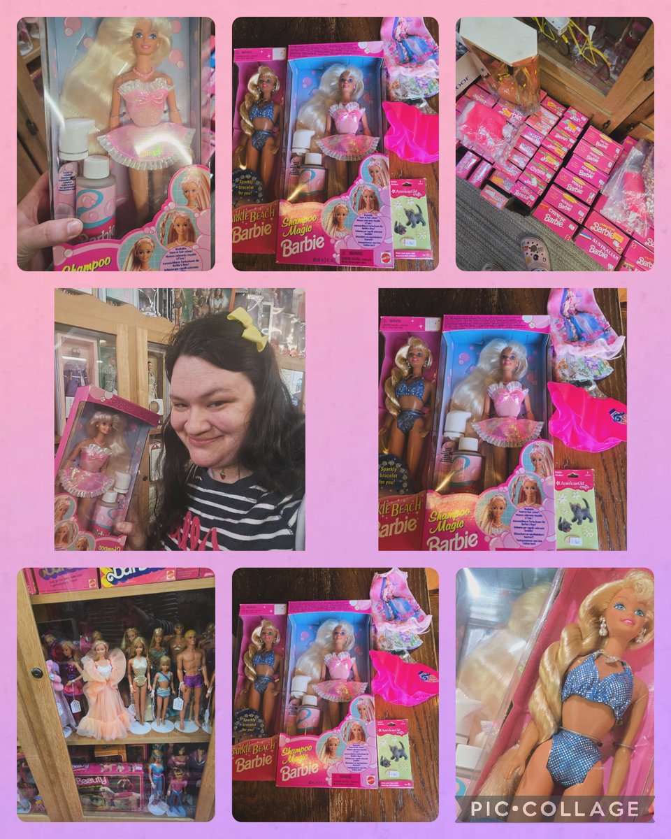 mallstar's tweet image. On Wednesday, I went to a doll store, and I got two 1990s Barbie dolls and some other items! #Barbie #barbiedoll #barbiecollector #toycollector #toycollecting