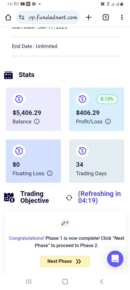 emmyfxpilot's tweet photo. I was stuck in a cycle of mistakes, feeling frustrated, but then something clicked, and my mindset shifted. 

Suddenly, everything fell into place, and I was able to power through and finish Phase 1. https://t.co/oncxK3YYbN