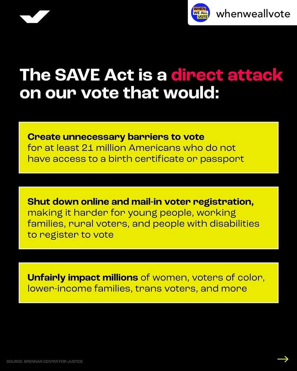 buildbridges4am's tweet photo. Republicans can't claim that they're the party of patriotism when they're actively trying to threaten the right to vote.

Take action today to let those in government know that this isn't acceptable.

From @WhenWeAllVote https://t.co/1kYqr7gRYY
