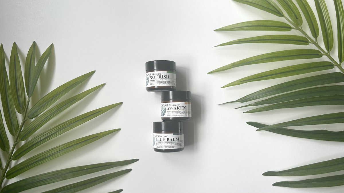 HelloWESkincare's tweet photo. WE Skincare blends grass-fed tallow, antioxidants &amp; essential oils for truly nourishing skincare.
Simple. Natural. Transformative.
🔗 Shop now: https://t.co/iVbyccd7yj to experience radiant, revitalized skin—naturally? 🌿 https://t.co/t7wqEyls6N