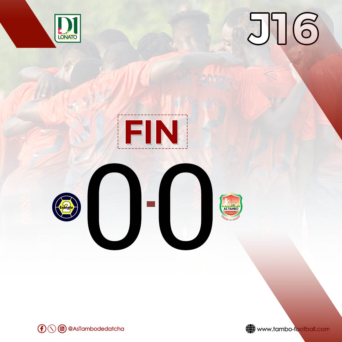 fc_tambo's tweet photo. Fin du match https://t.co/uASDabJoHu