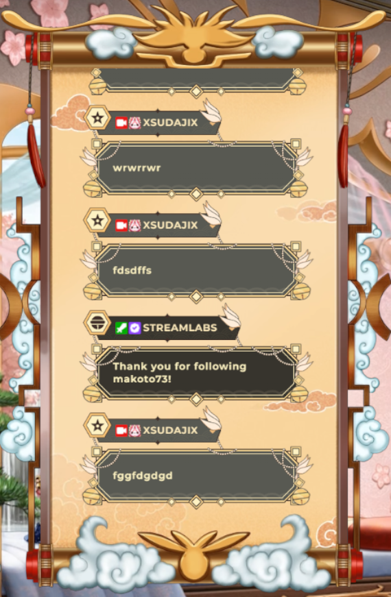 Hey guys. I have a custom chat and chat box widget made by the lovely peoples from <a href="/uwumedia/">UWU MEDIA | VTUBER GRAPHICS STUDIO</a>  and coded by <a href="/JasonCX98/">JasonXed (Comms Open!)</a> And it look so amazing! I Love it so much and i am going to use it the next time i stream again :D

#Vtuber #ENVtubers