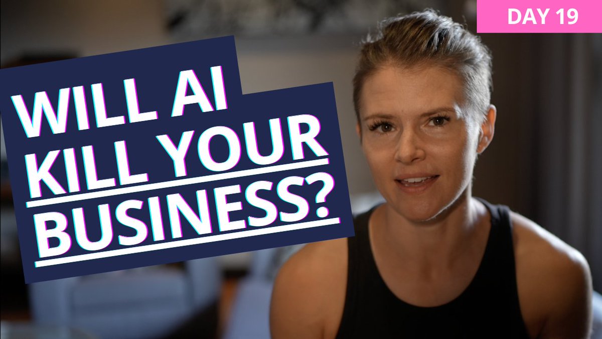 Will AI kill your business? Not if you do this.

How to be an entrepreneur who thrives in the age of AI.

Day 19 of posting every day on YouTube

Watch here: youtu.be/xBeLSr2fZH0