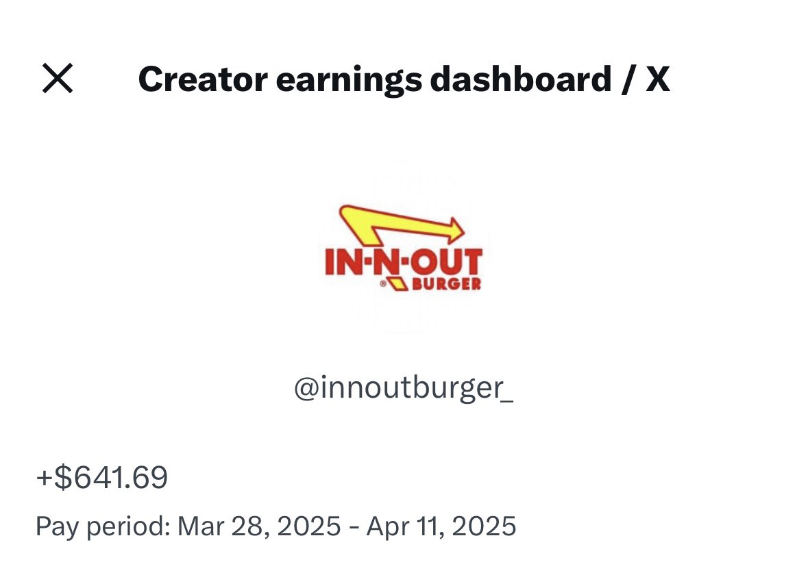 ᶠᵃⁿ In-N-Out Burgers tweet media