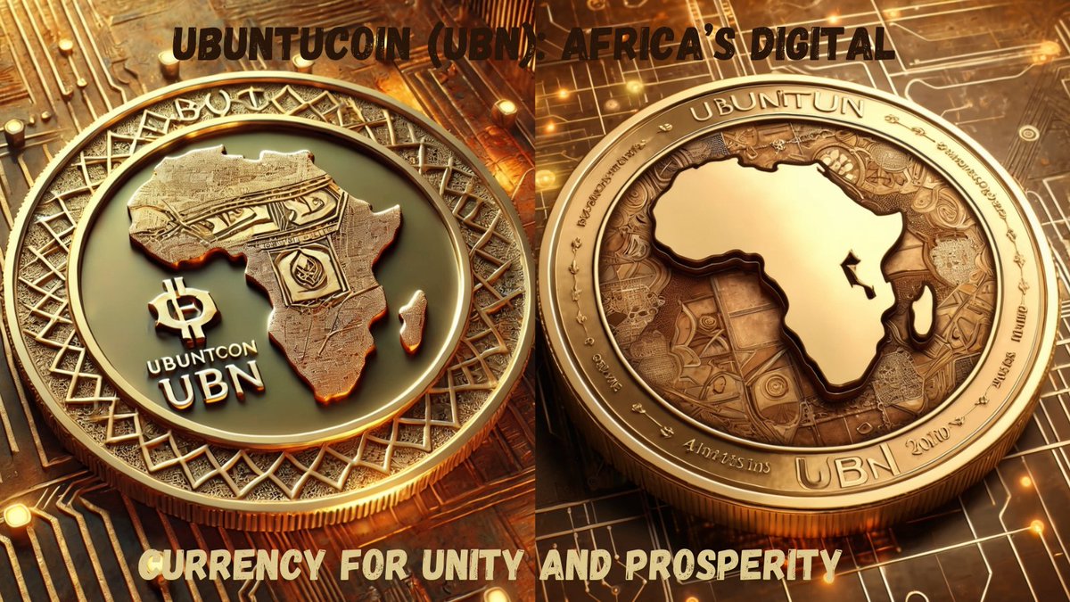 bidea205's tweet photo. UbuntuCoin (UBN): Africa’s Digital Currency for Unity and Prosperity. What is UbuntuCoin?UbuntuCoin (UBN) is a decentralized cryptocurrency that symbolizes Africa’s rich heritage, vast resources, .@meme8coin
#memecoin #Crypto #ubuntucoin #Meme #Nawrocki2025 #htafc #bwfc https://t.co/l6tvQnVH6J