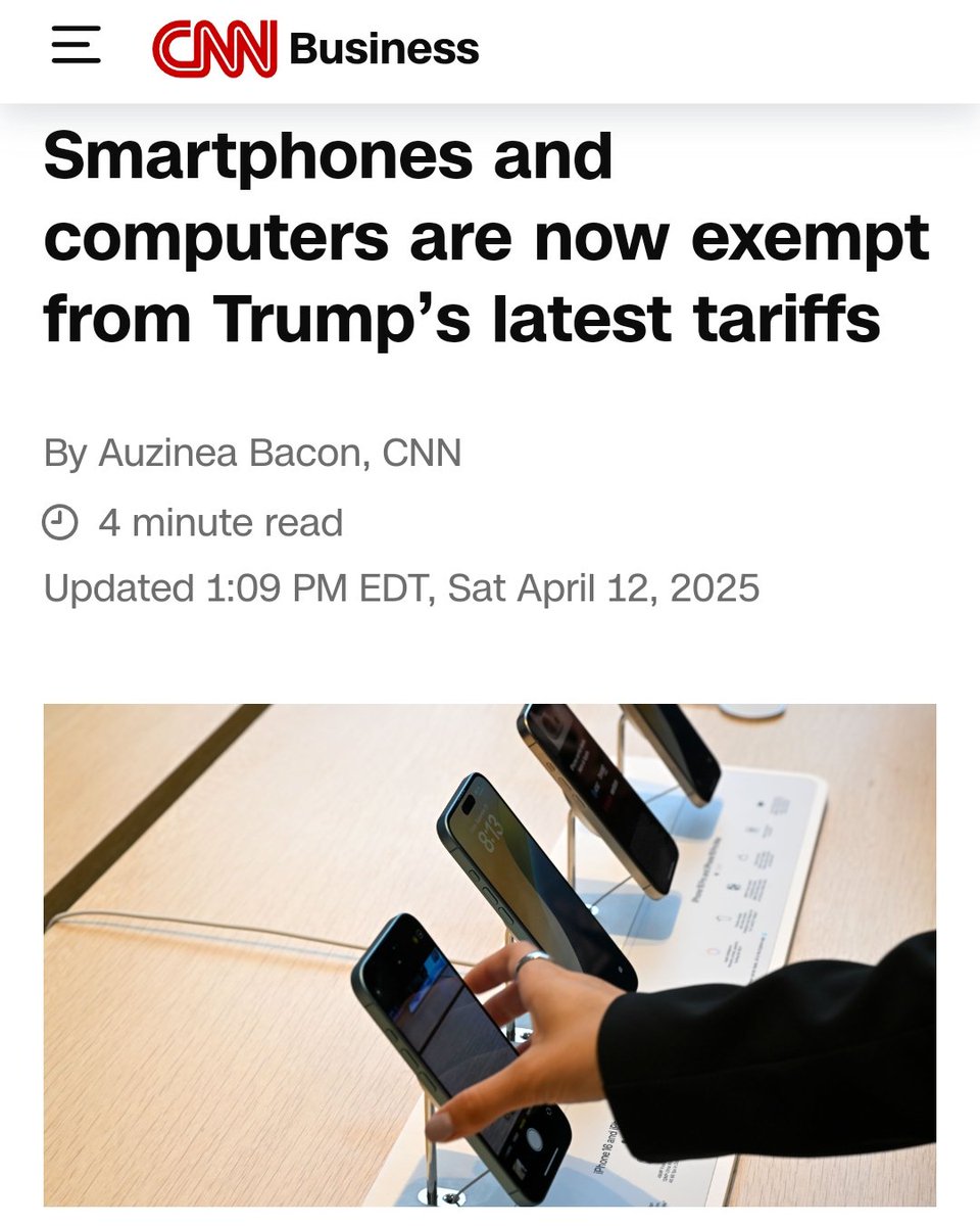 thinking_panda's tweet photo. "Seek peace through struggle, and peace shall endure; seek peace through compromise, and peace shall perish."
- Mao Zedong
Congratulations to China for winning the first phase of the tariff war.
#TumpTariffs #TradeWar https://t.co/vxml0oJB2U