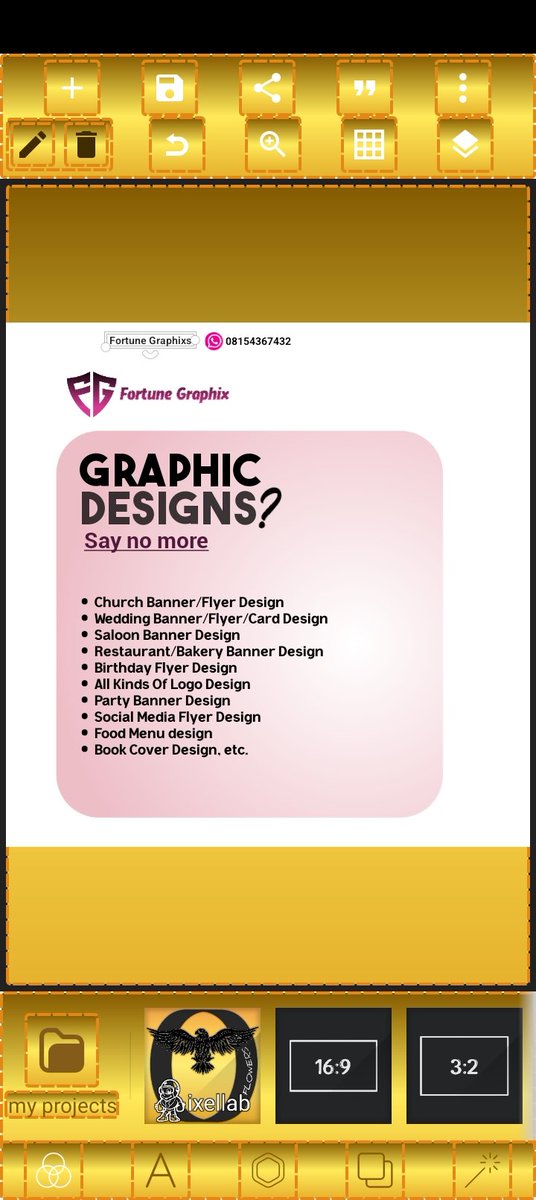 gabriel_fo55777's tweet photo. I did this for my brand @gabriel_fo55777 we create quality designs 😁
Dm Us now for yours 0815 436 7432
#graphicdesigners #businessowners #graphicdesigner #creative #graphicdesign #creativesprint #ghostwriting #amazonkdp https://t.co/yrXOZAeZi0