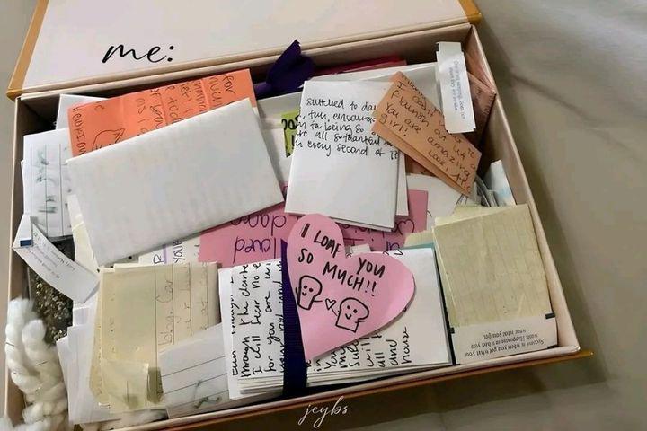 “you probably throw it away”

me: