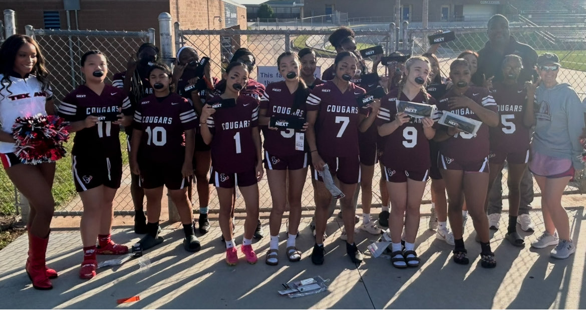 DScott713's tweet photo. Wow! What an amazing first day of girls flag 🏈 in FBISD! All 12 HS were well represented and the weather was great! Thank you to our ⁦@HoustonTexans⁩ partners who helped to make this happen! https://t.co/5dca9x5gWm