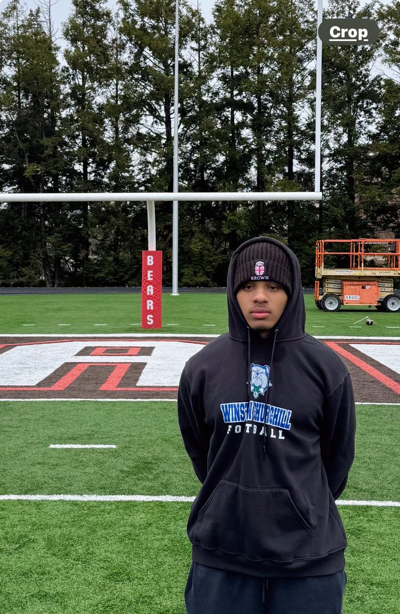 Had a great football visit to Brown University. Grateful for the chance to watch practice, tour the facilities, and connect with Coach Eddy Morrissey, Assistant Dean Whitehead, and others. Appreciate the invite and the hospitality from the Brown football program and community!
