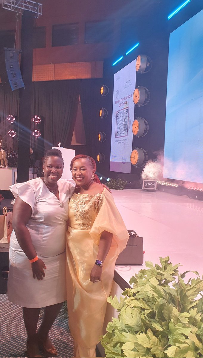 CharityByarugab's tweet photo. Leadership with humility.  After a long event a speaker and the CEO of Mtn surely deserved to rest but she spared an extra hour to speak to us. When Mtn says you are Unstoppable believe them. With God we are Unstoppable.  Well done @sylmulinge #DOMINATE2025 https://t.co/owb8sXzVlS