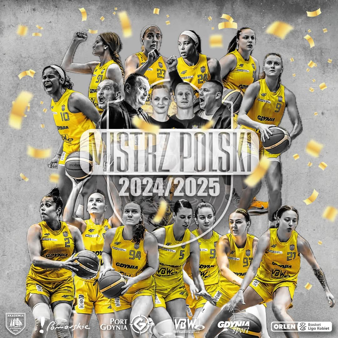 🥇🥇🥇𝐌𝐈𝐒𝐓𝐑𝐙 𝐏𝐎𝐋𝐒𝐊𝐈 𝟐𝟎𝟐𝟒/𝟐𝟎𝟐𝟓 🤩🤩🤩
Brawo VBW Gdynia! 🫶