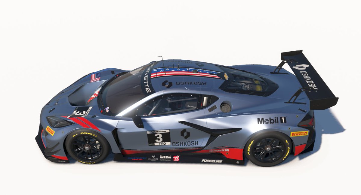 thePatGabriel's tweet photo. I have also uploaded US Flag Fantasy Liveries:

GTD Pro:
https://t.co/pmg1itaJE5

GTD:
https://t.co/MexKPThtZE

iRacing GT3:
https://t.co/pl1VLbzGw3 https://t.co/GYZ5fPlEr5