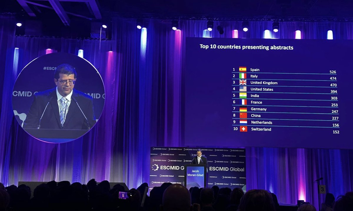 MICROBIOLOGÍA - Hospital Clínico de Valencia (@microclinicovlc) on Twitter photo PARA NO CREERSELO:
🇪🇸España, otra vez, LIDER en presentaciones en #ESCMIDGlobal2025 con 526 comunicaciones (>14% del total).
0⃣Pero seguimos SIN especialidad en #enfermedadesinfecciosas.
🏥<a href="/sanidadgob/">Ministerio de Sanidad</a> es URGENTE su creación y el RECONOCIMIENTO de nuestros compañeros infectólogos. PARA NO CREERSELO:
🇪🇸España, otra vez, LIDER en presentaciones en #ESCMIDGlobal2025 con 526 comunicaciones (>14% del total).
0⃣Pero seguimos SIN especialidad en #enfermedadesinfecciosas.
🏥<a href="/sanidadgob/">Ministerio de Sanidad</a> es URGENTE su creación y el RECONOCIMIENTO de nuestros compañeros infectólogos.
