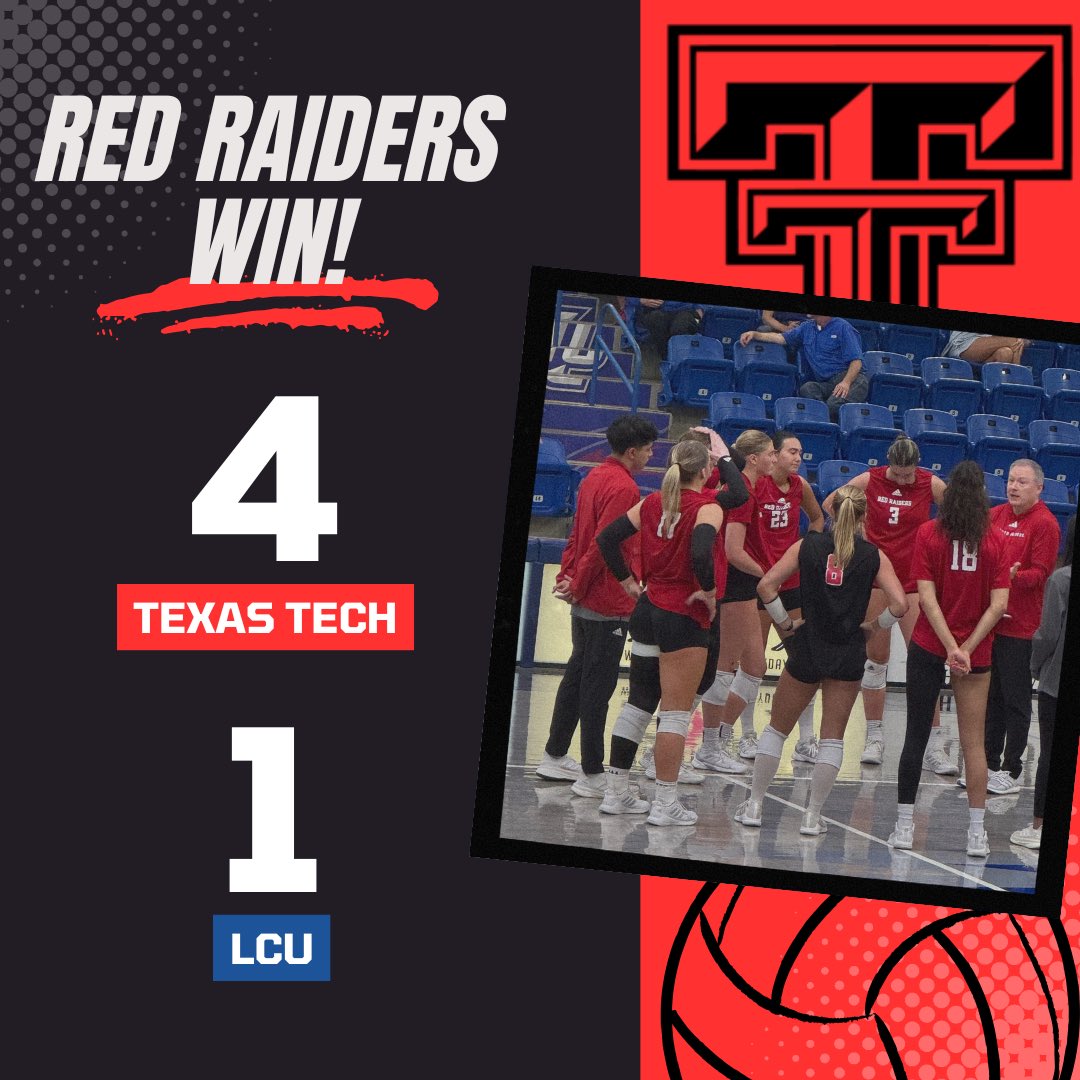 redraidertyler's tweet photo. 🏐 @TexasTechVB : serving heat, blocking dreams, and owning Lubbock one match at a time!
#WreckEm | #SpringVolleyball https://t.co/S9DwSM49fk