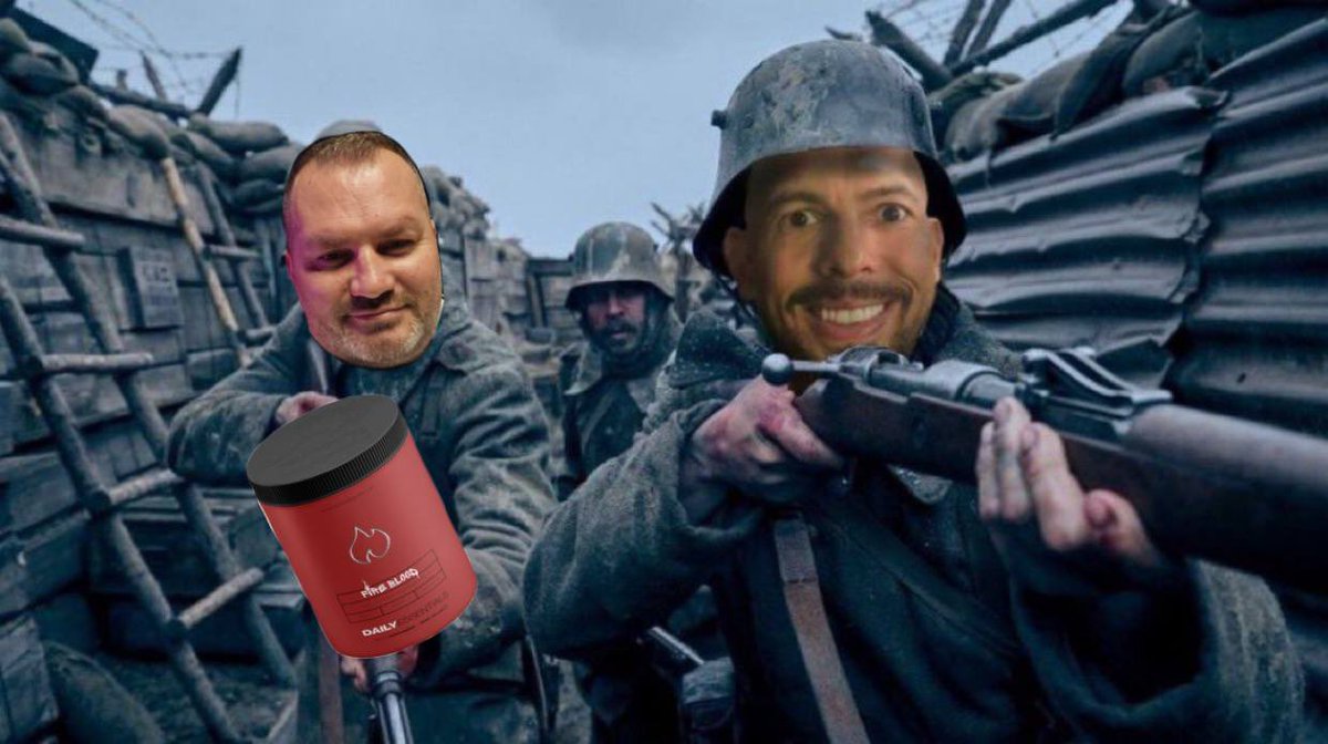 BaeBeeHeart's tweet photo. The weak are fading. The liars are crumbling.
We don’t have time for fatigue, fog, or failure G’s.

That’s why command is issuing this directive:

FIREBLOOD is now standard fuel for every soldier in the T3ARMY

 (Liberal tears optional as a sweetener)

Energy. Focus. Discipline. No compromise.

This isn’t a supplement — it’s a weapon.
Suit up. Scoop up. Lock in.

@getfireblood 

#T3ARMY #FirebloodIssued #TopGProtocol #NoWeakLinks #TruthRequiresStrength
