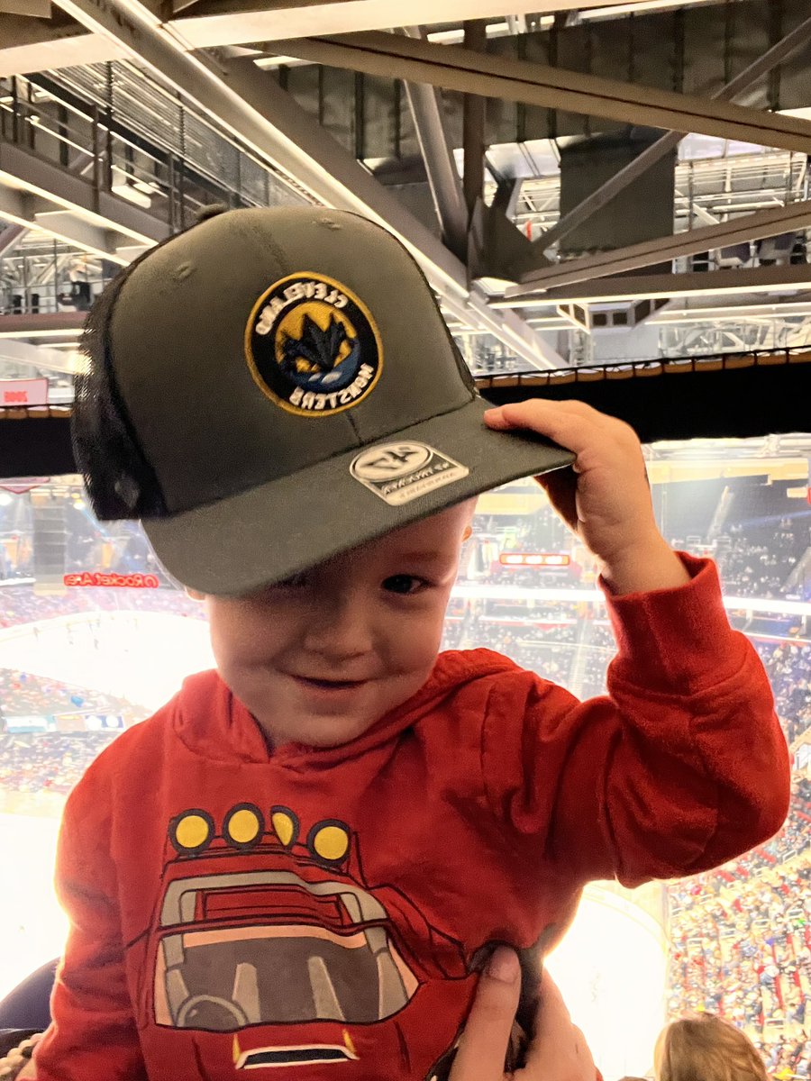 Cshire2205's tweet photo. Jimmie at his first @monstershockey game!! #monsters #fearthedepth https://t.co/1TrqemmiT0