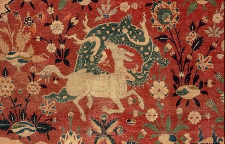 TURK1CCULTURE's tweet photo. Safavid carpet https://t.co/E5HS09xojv