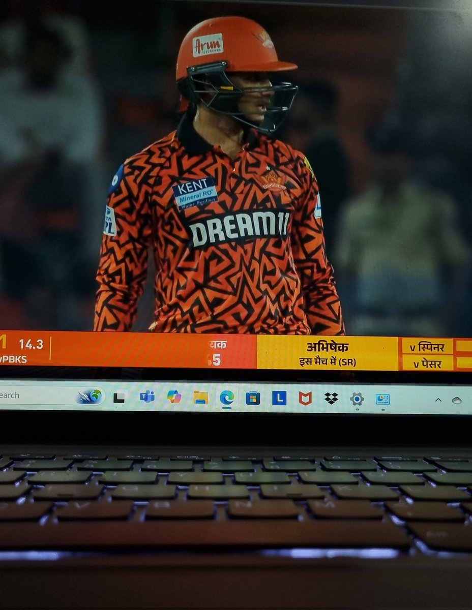 infinityloop21's tweet photo. Abhishek Sharma didn’t just play, he owned the game today!That was worth every second!

Unstoppable, exceptional, unforgettable!!

#OrangeArmy
#abhisheksharma #SRHvsPBKS https://t.co/y3mkcrNOQg